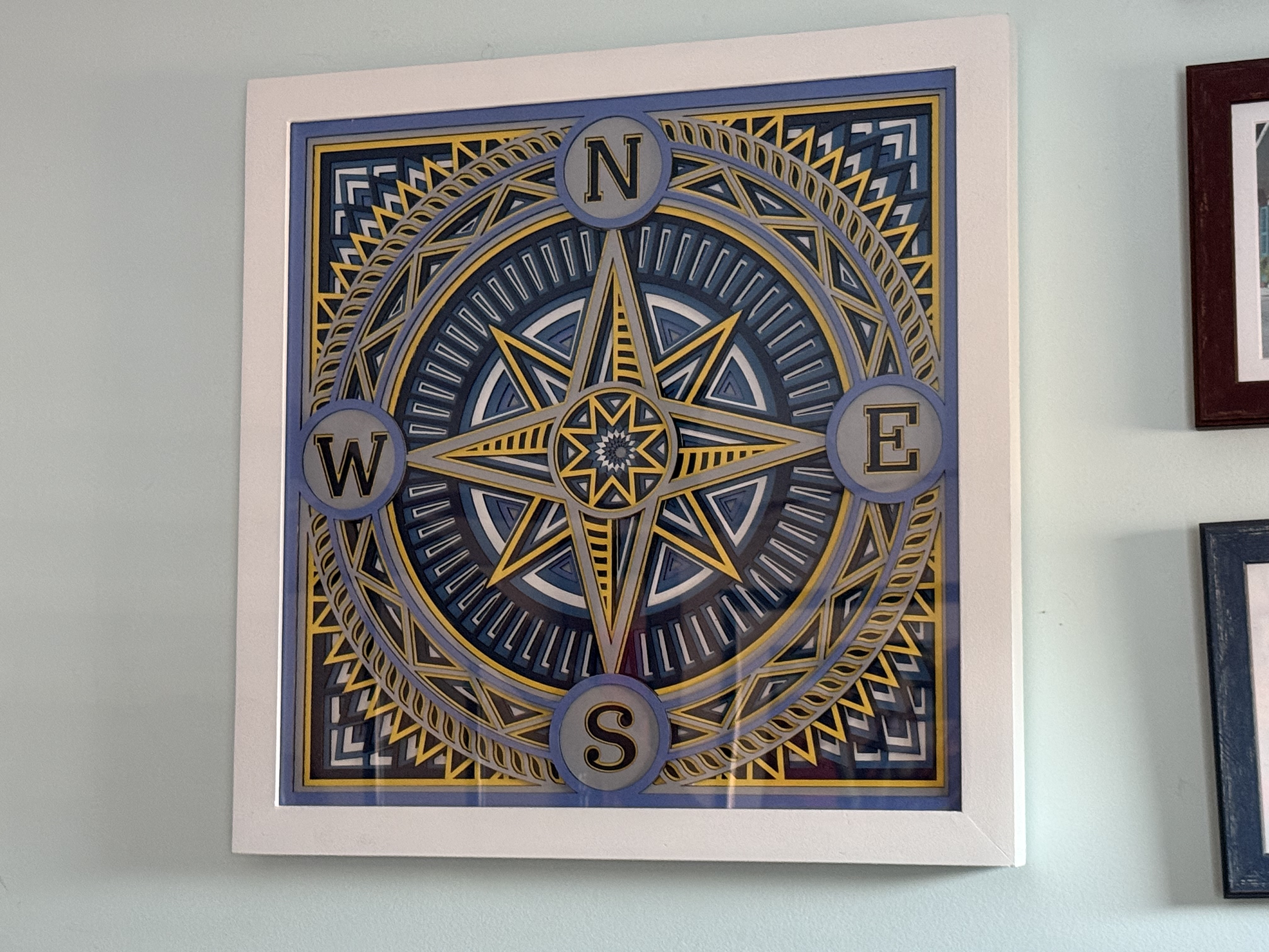 Layered Compass Rose